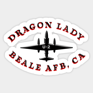 U-2 Spy Plane Sticker